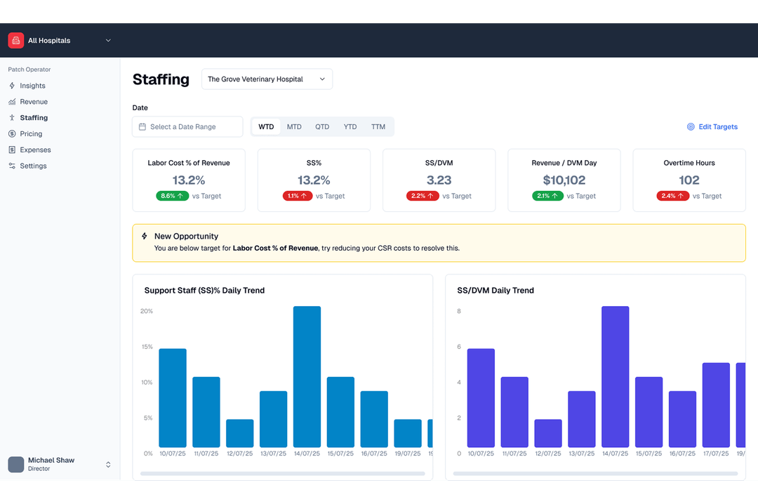 Staffing Dashboard